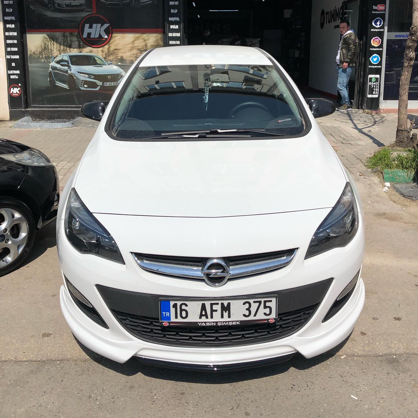 OPEL ASTRA J ÖN TAMPON EKİ (makyajlı)